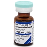 CYANOCOBALAMIN B12 INJECTION 1,000MCG/ML